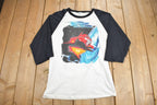 Vintage 1985 ZZ Top Afterburner Tour Raglan Band T-shirt