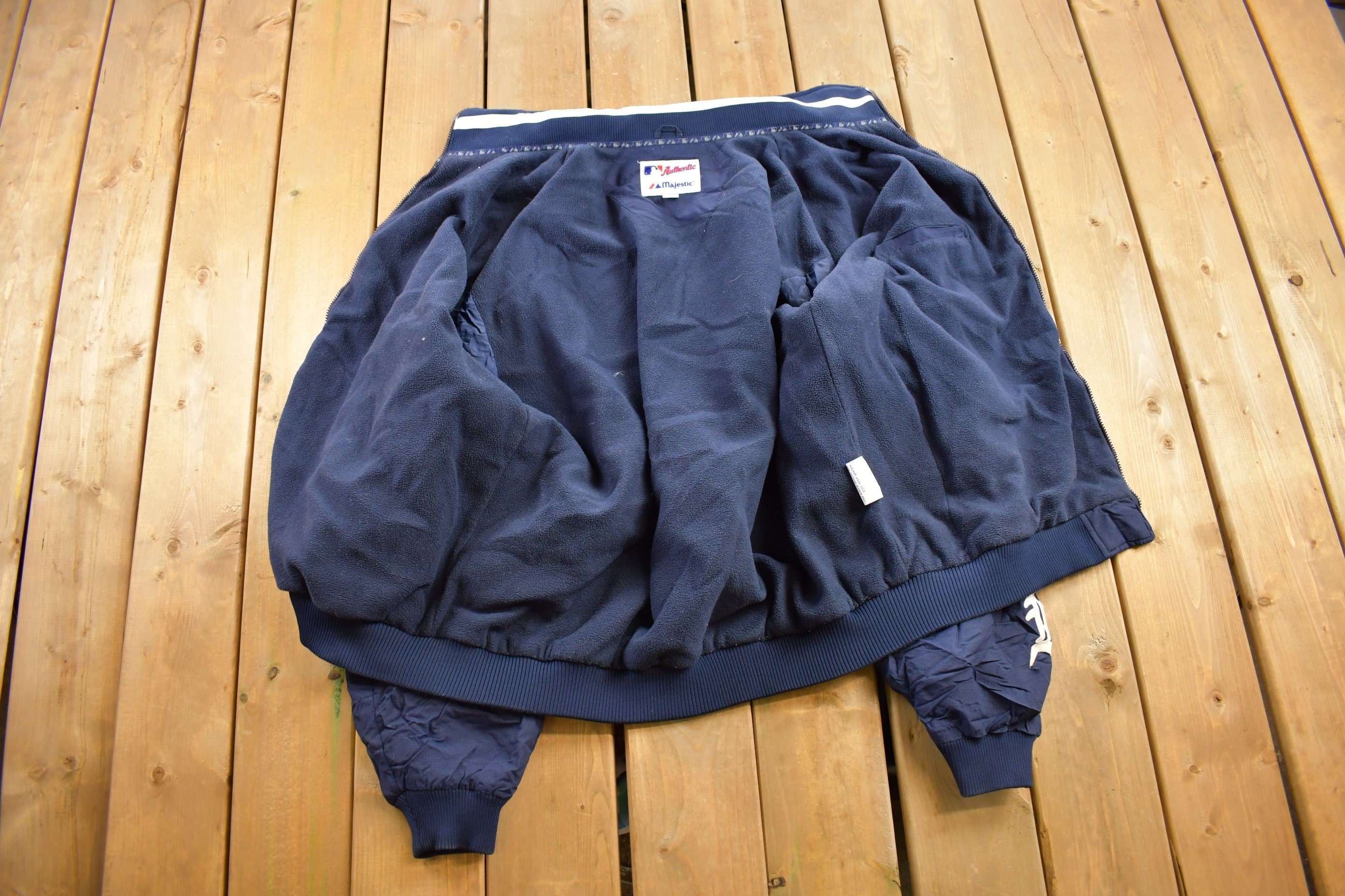 Vintage 1990s Detroit Tigers MLB Windbreaker Warm Up Jacket