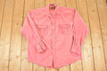 Vintage 1990s Eddie Bauer Button Up Shirt Men's XL