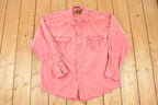 Vintage 1990s Eddie Bauer Button Up Shirt Men's XL