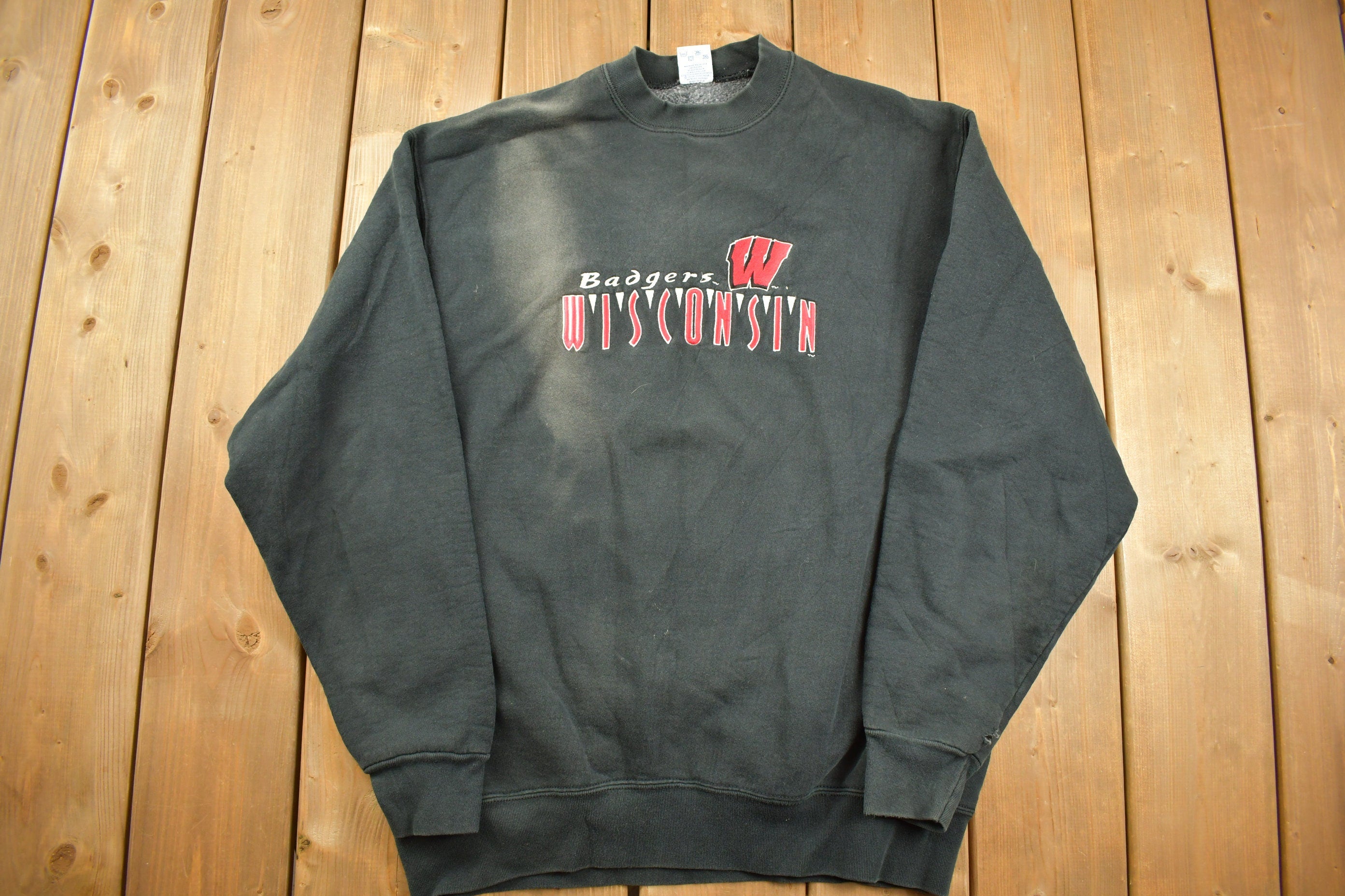 Vintage 1990s NFL Wisconsin Badgers Crewneck Sweatshirt