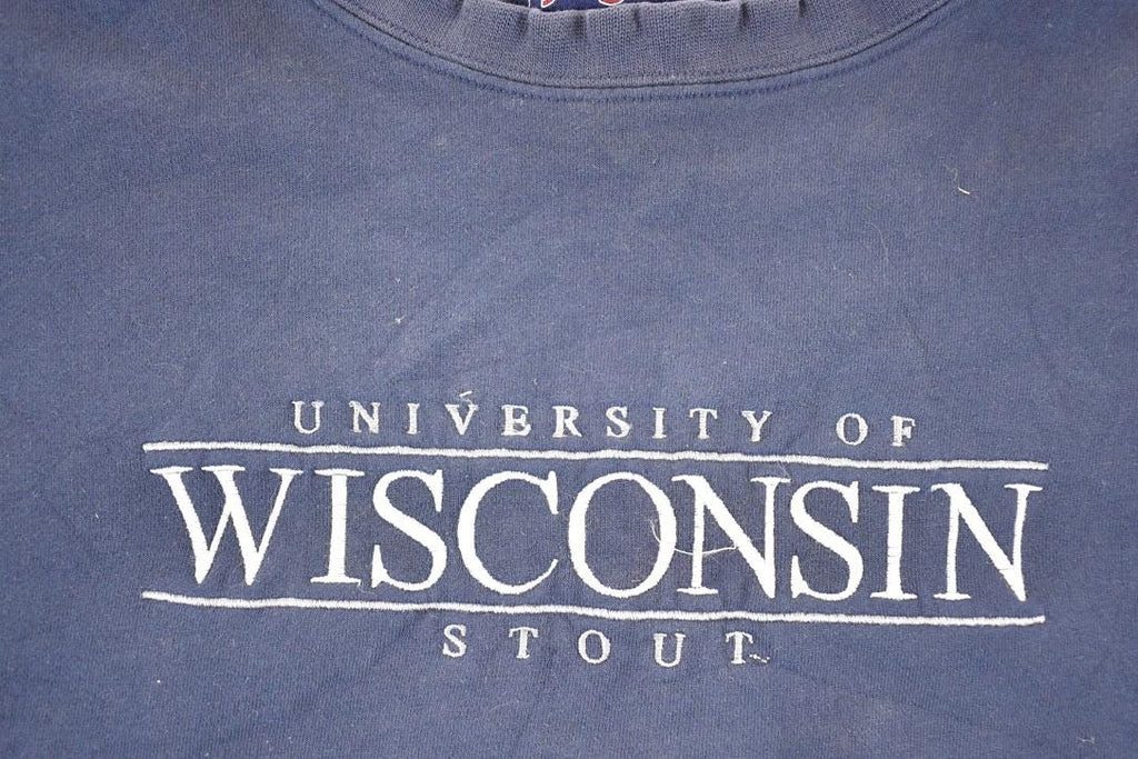 Vintage 1990s University Of Wisconsin Crewneck Sweater Men's L