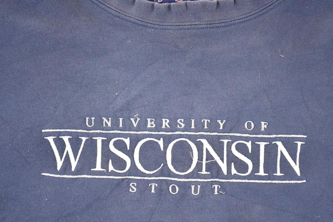 Vintage 1990s University Of Wisconsin Crewneck Sweater Men's L