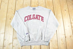 Vintage 1990s Jansport Colgate University Crewneck Mens L