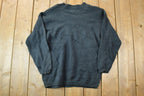 Vintage 1990s Images By Duet Floral Knit Crewneck Sweater