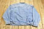Vintage 1990s Eddie Bauer Denim Jean Jacket  Vintage Denim  Streetwear  Vintage Fall Outerwear  Fall Jacket  Outdoor Outfitter