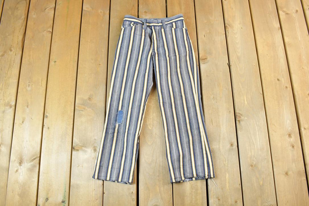 Vintage 1970s Billy The Kid Striped Pants