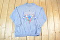 Vintage 1990s International Sports Club Crewneck Sweatshirt Men's L  Made In USA  90s Souvenir Crewneck  Vintage Souvenir Crewneck