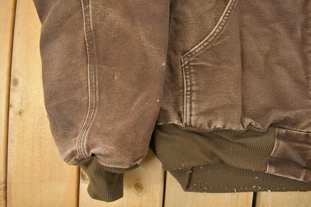 Vintage 1990s Carhartt Hooded Jacket Men's XL