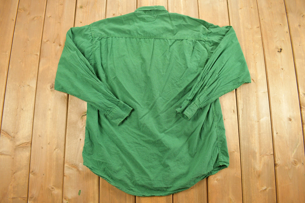 Vintage 1990s Green Gap Button Up Shirt