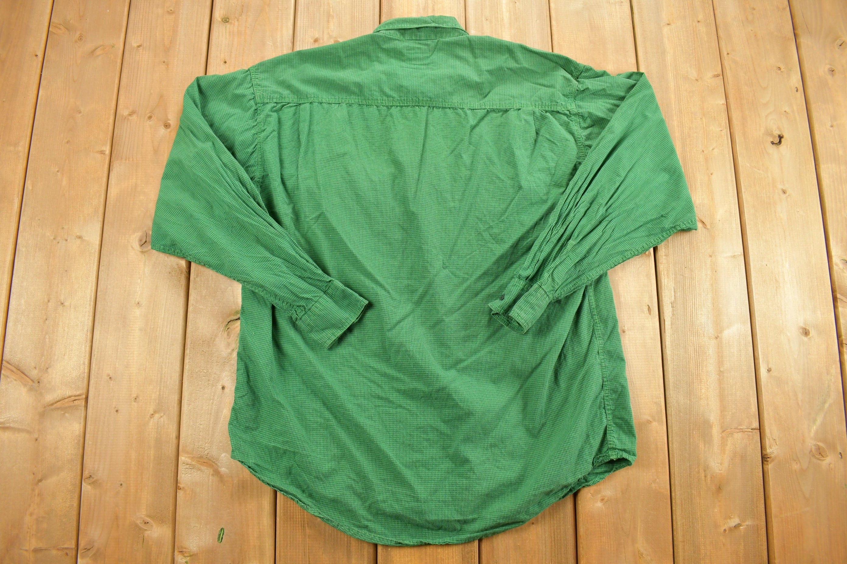 Vintage 1990s Green Gap Button Up Shirt