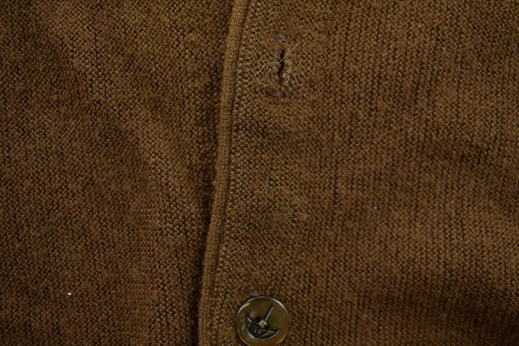 Vintage 1980s Arnold Palmer Robert Bruce Knit Cardigan Sweater