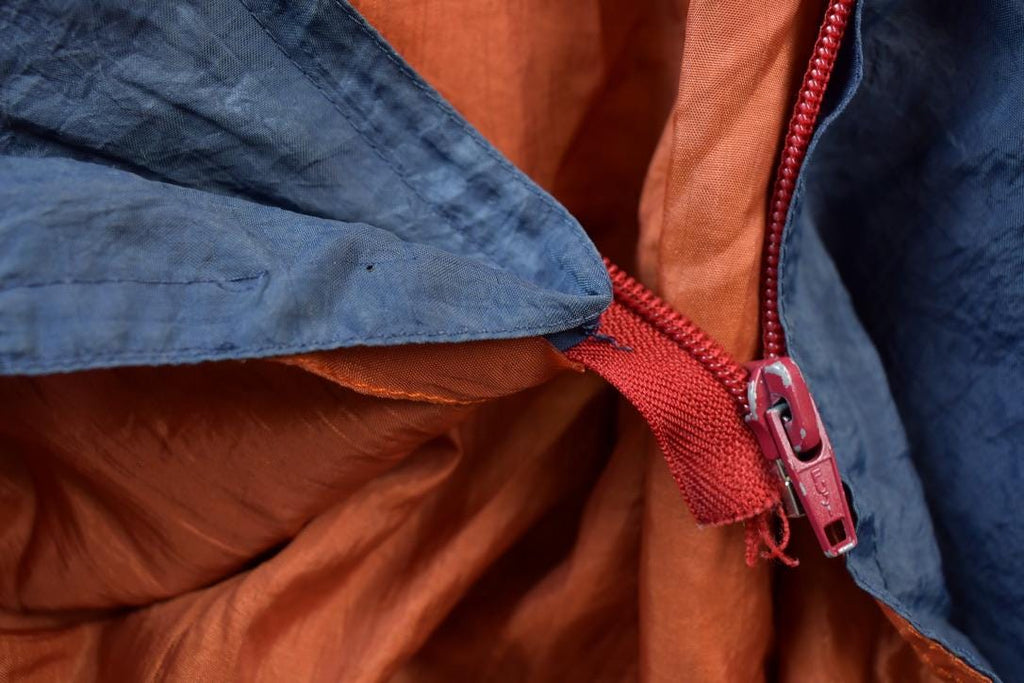 Vintage 1980s Blank Windbreaker Reversible Jacket