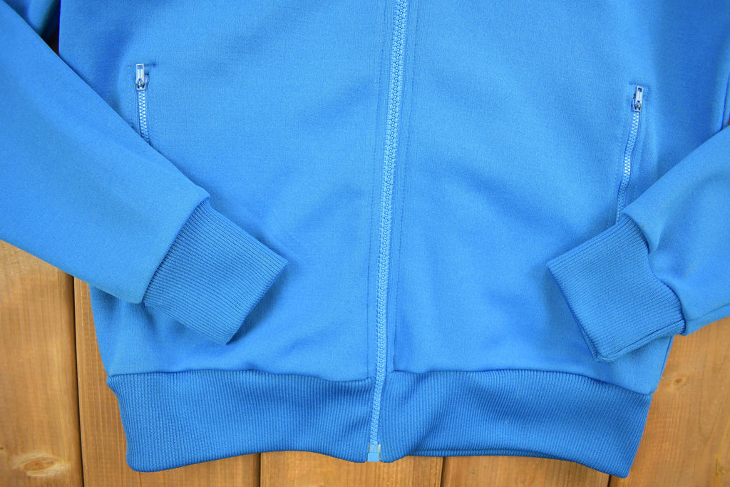 Vintage 1990s Speedo Full Zip Sweater Striped Jacket