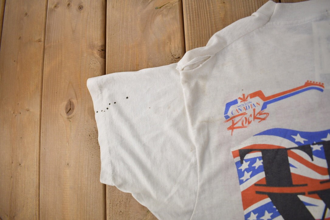 Vintage 1989 The Who The Kids Are Alright Tour Single Stitch Band Tee Made in USA