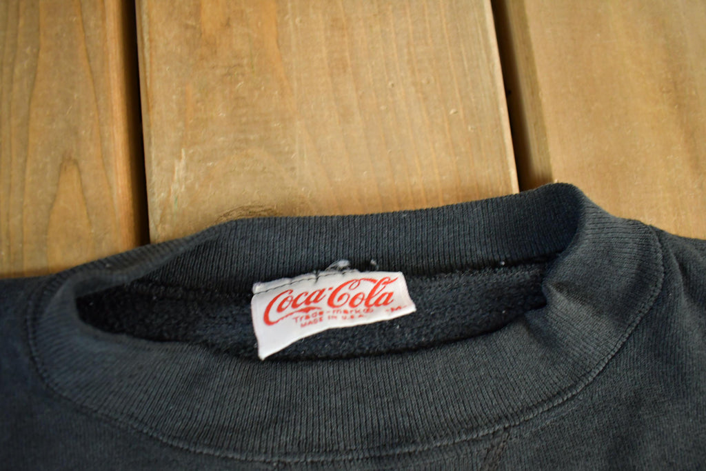 Vintage 1989 Coca Cola Beach Volleyball Crewneck Sweatshirt Men's Small