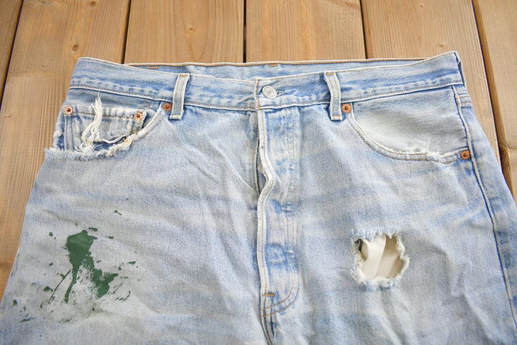 Vintage 1990s Levi's 501 Jeans Size 35x30