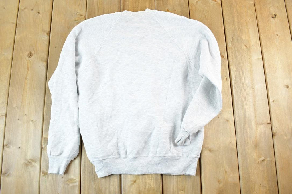 Vintage 1990s Horse And Carriage Embroidered Crewneck Sweatshirt Mens L