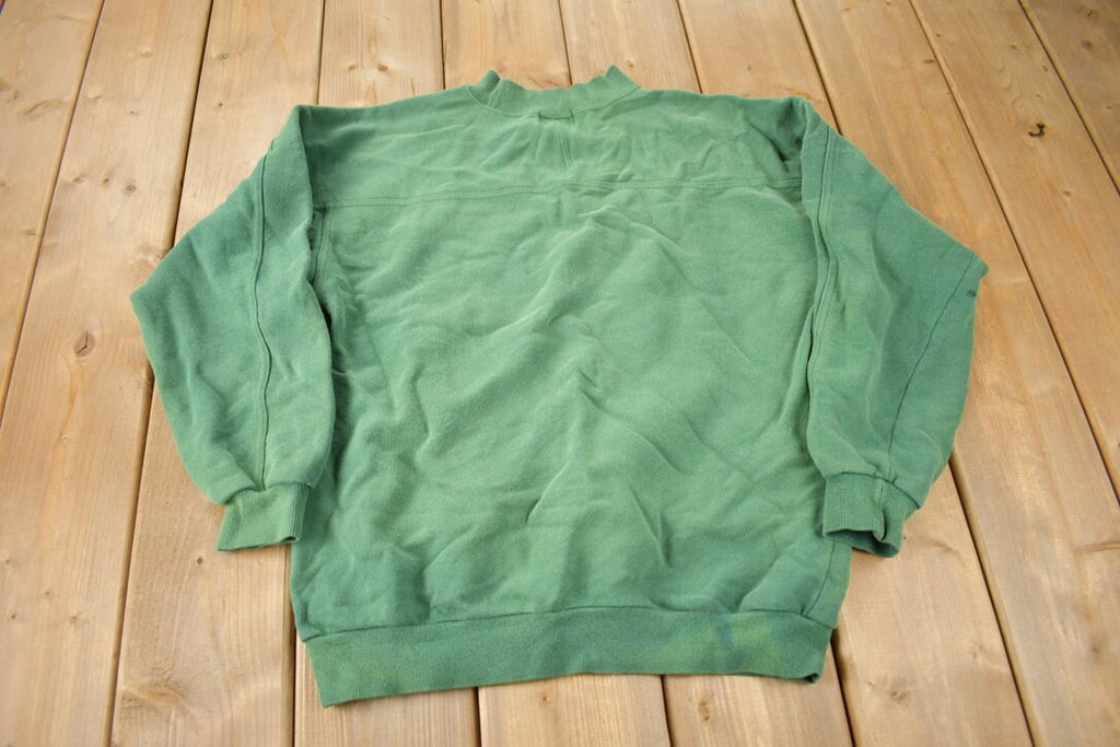 Vintage 1990s Z Cavaricci Embroidered Crewneck Sweatshirt Size Small