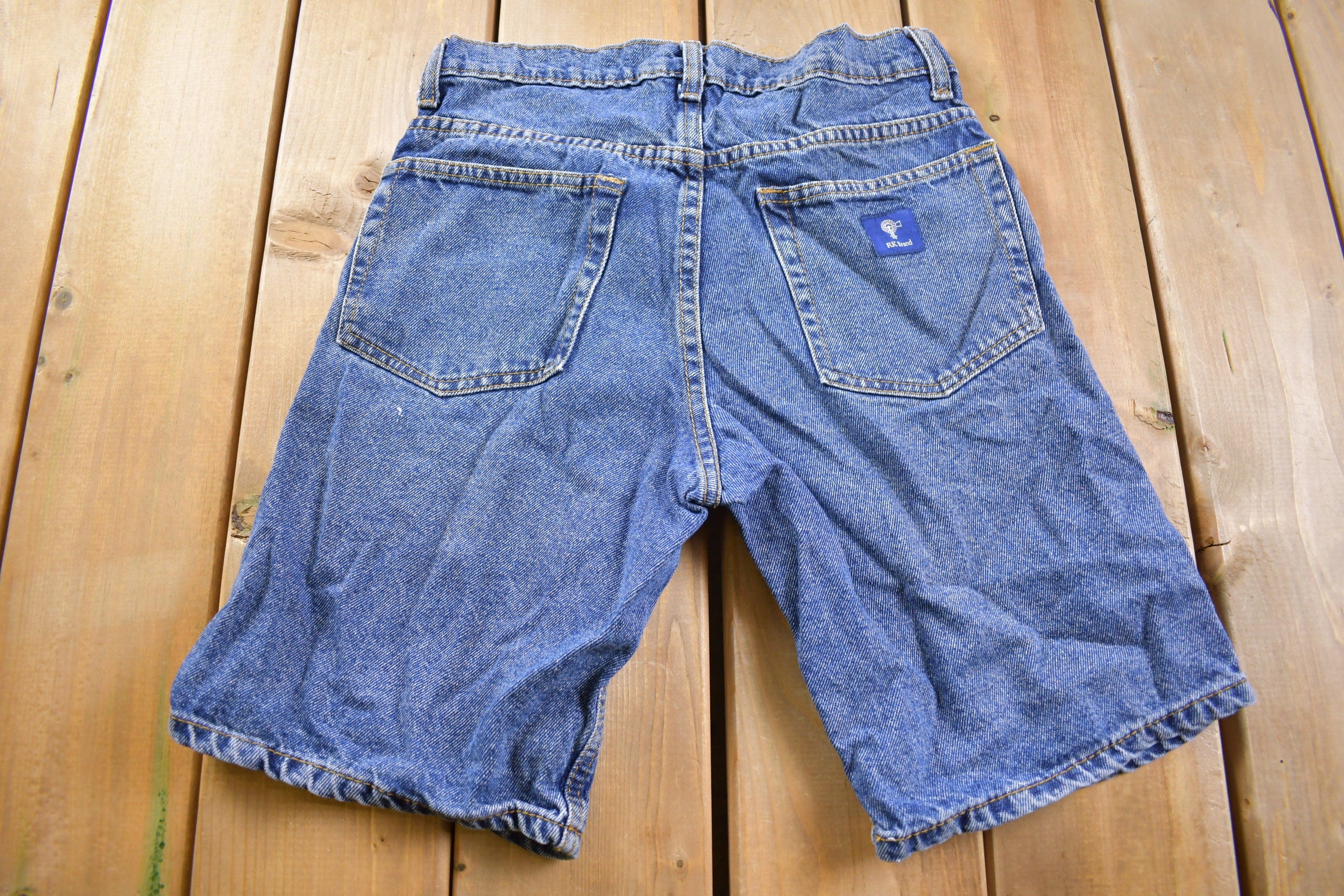 Vintage 1990s RK Brand Jean Shorts Size 24 x 8