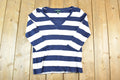 Vintage 1990s Lauren Ralph Lauren Striped Boating T-Shirt Women's XL
