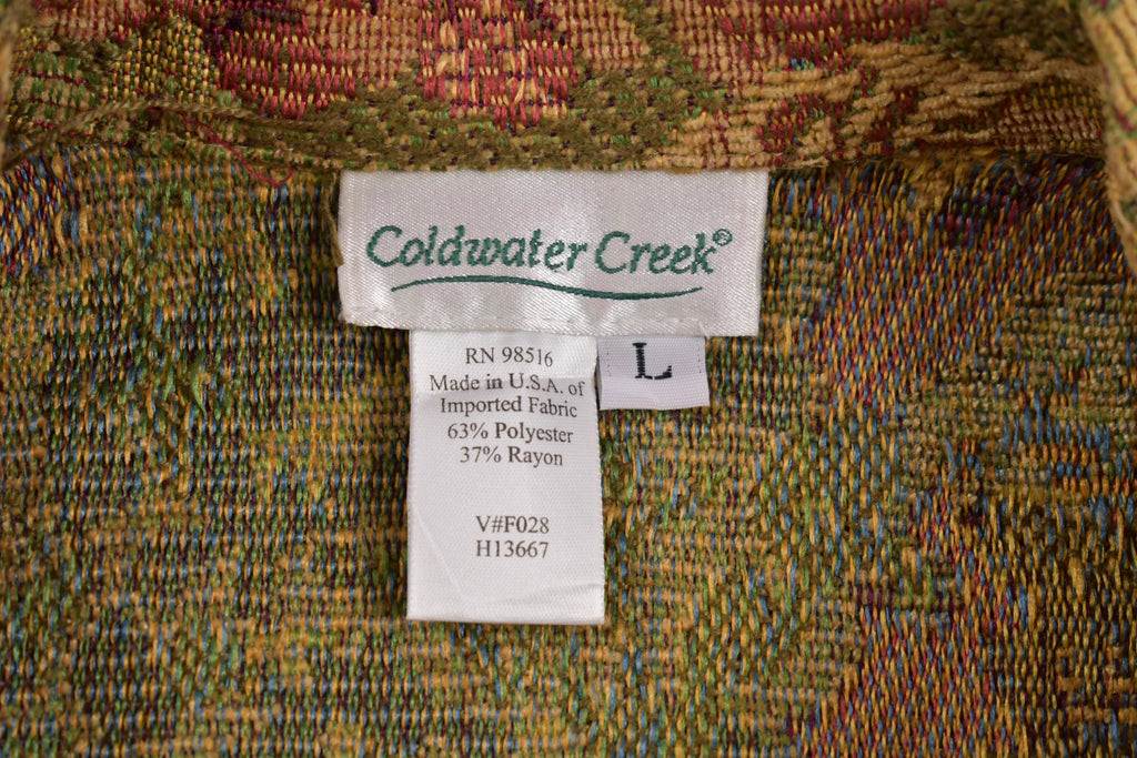 Vintage 1990's Coldwater Creek Button Up Jacket