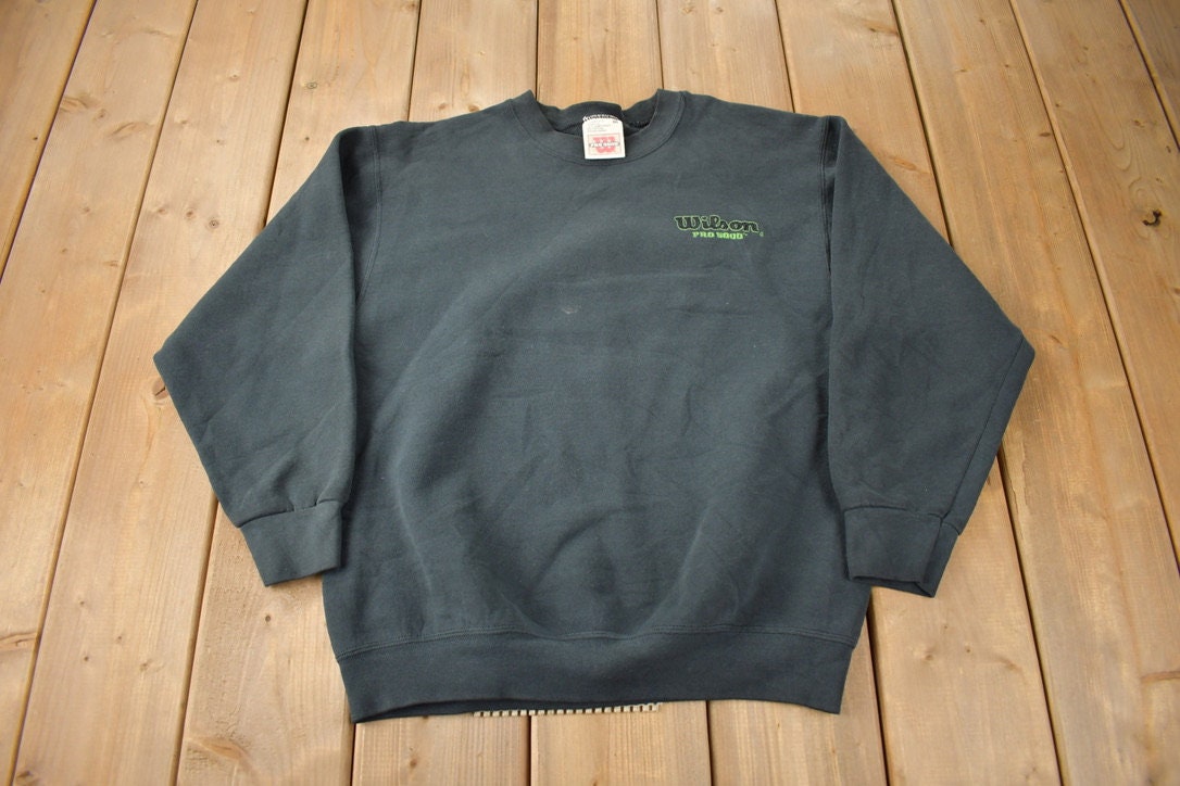 Vintage 1990s Wilson Pro 5000 Crewneck Sweatshirt Size Medium