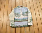 Vintage 1990s Outerbanks Themed Quilt Jacket
