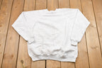 Vintage 1990s Blank Hanes Raglan Crewneck Sweatshirt