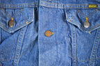 Vintage 1970s Maverick Denim Jean Trucker Jacket Men's S-M