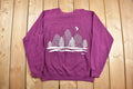 Vintage 1990s Cute Winter Theme Crewneck Sweater