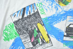 Vintage 1990s Down Under Surf Maui Souvenir T-Shirt  Streetwear  Made In USA  Vacation Tee  Travel T Shirt