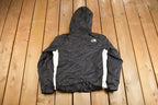 Vintage 1990s The North Face Mesh Lined HyVent Windbreaker Jacket  Embroidered  Streetwear  1990s TNF  Vintage Jacket  Gorp