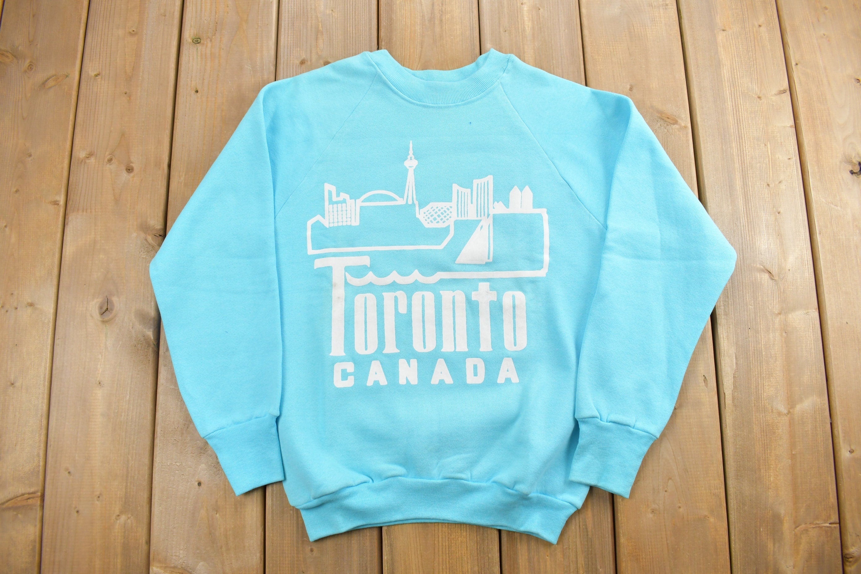 Vintage 1980s Toronto Tourism Crewneck Sweatshirt