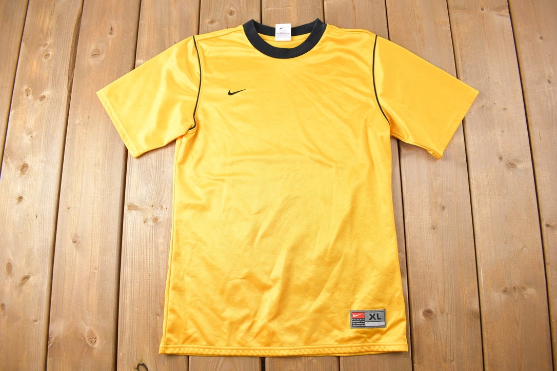 Vintage 1990s Nike Mini Swoosh Soccer Jersey