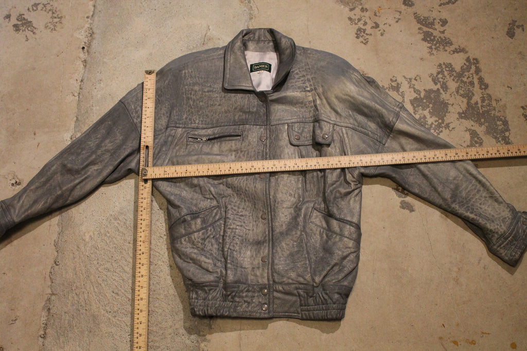 Vintage 1980s Danier Leather Bomber Jacket