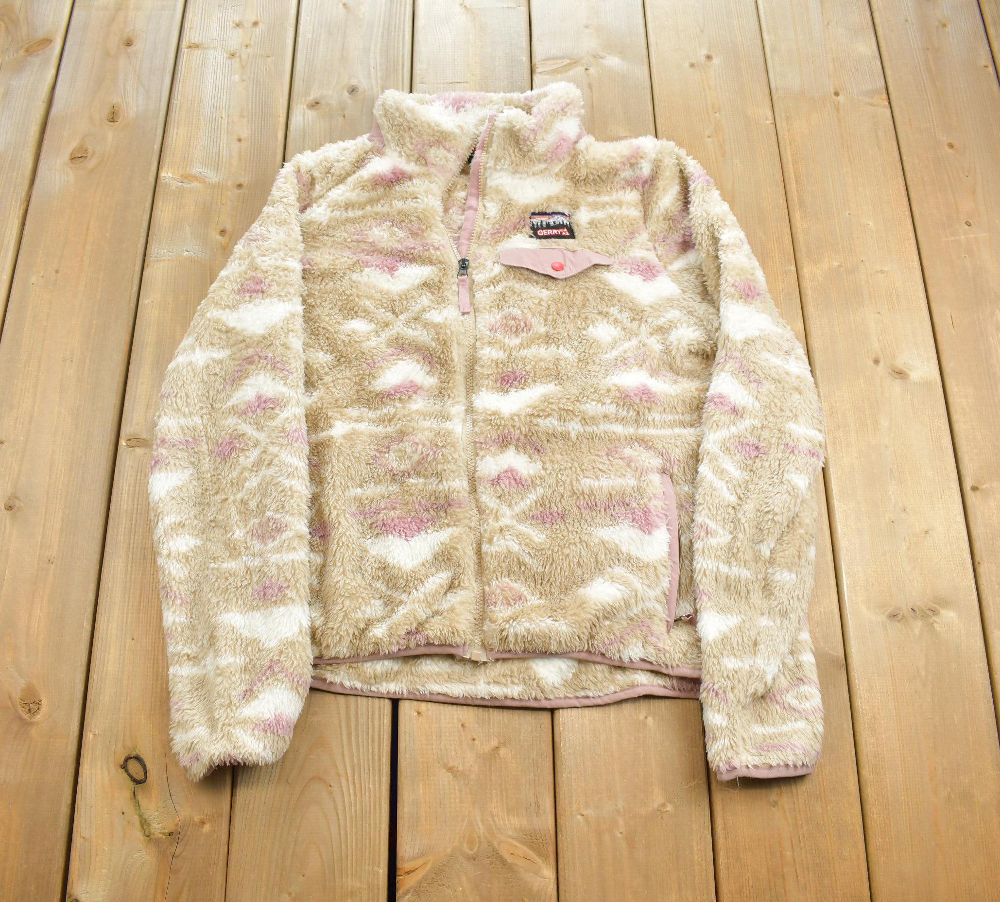 Vintage 1990s Gerry Womens Cozy Fleece Sweater