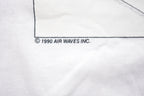 Vintage 1990 Cal Cru Funny Boating Graphic T Shirt