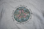 Vintage 1984 Share The Earth Raglan Crewneck Sweatshirt