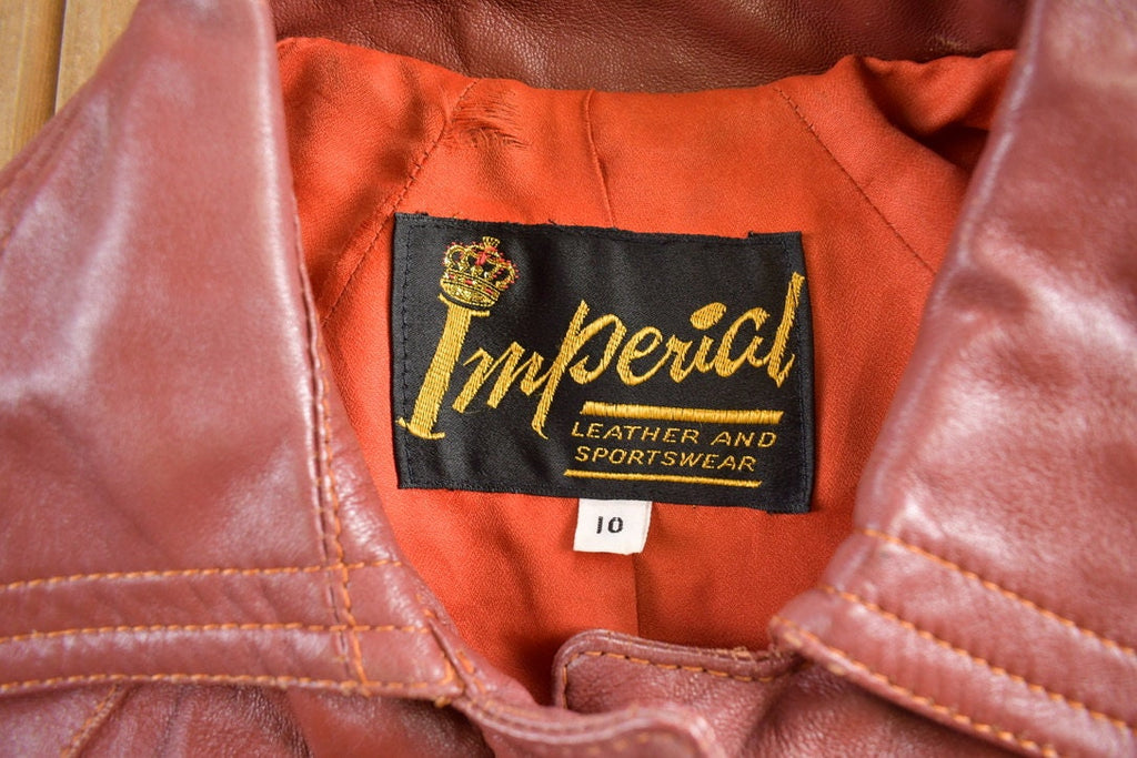 Vintage 1980s Imperial Leather Jacket