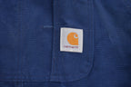 Vintage 1980s Carhartt Blue Canvas Double Knee Overalls