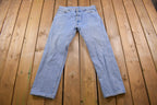 Vintage 1990s Levi's 501 Red Tab Jeans Size 34 x 29
