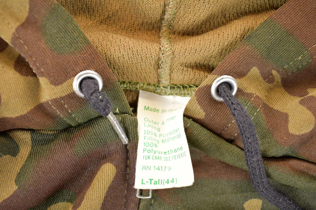 Vintage 1980s Camo Hoodie Sweatshirt Men's M