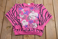 Vintage 1990s Cute Cat All Over Print Crewneck Sweater