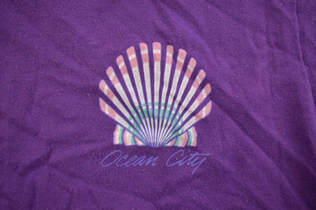 Vintage 1990s Ocean City Travel T-Shirt / 90s / Streetwear Fashion / Made In USA / Vacation Tee / Travel & Tourism