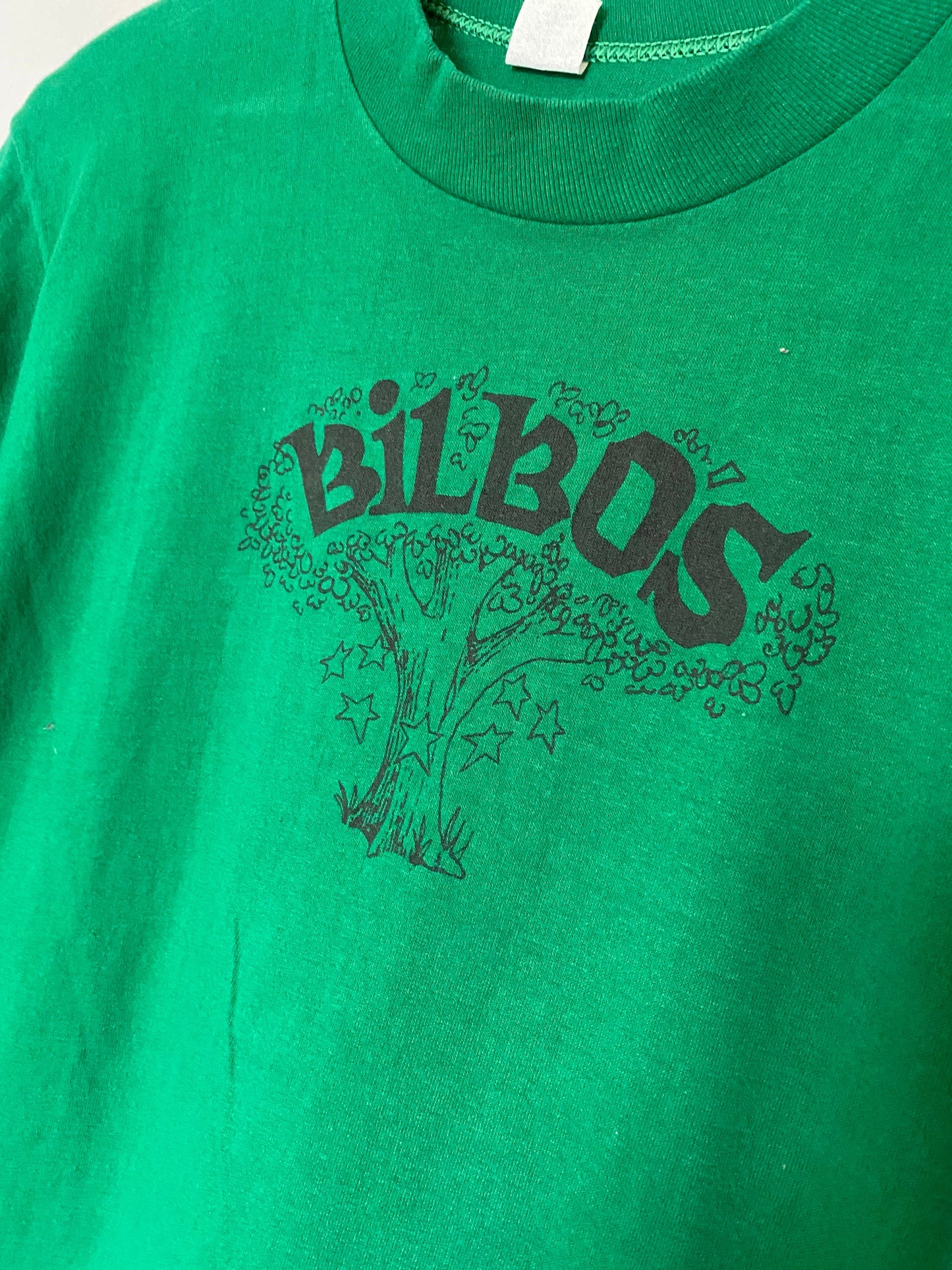 Beer Pub Shirt / Bilbo's Ireland / Irish Big Promo Graphic Print Tee Shirt / 80s / 90s / Made In USA