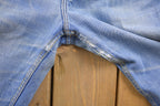 Vintage 1990s Denim Capri Flared Jeans Size 26 x 23