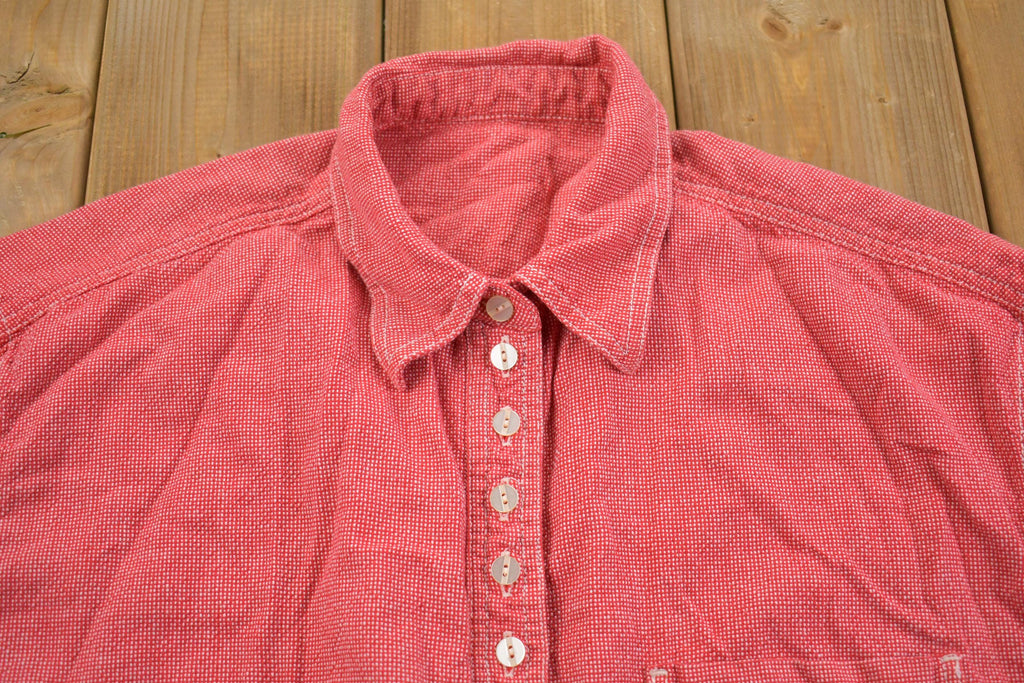 Vintage 1980s Levis Western Style Button Up Rodeo Shirt