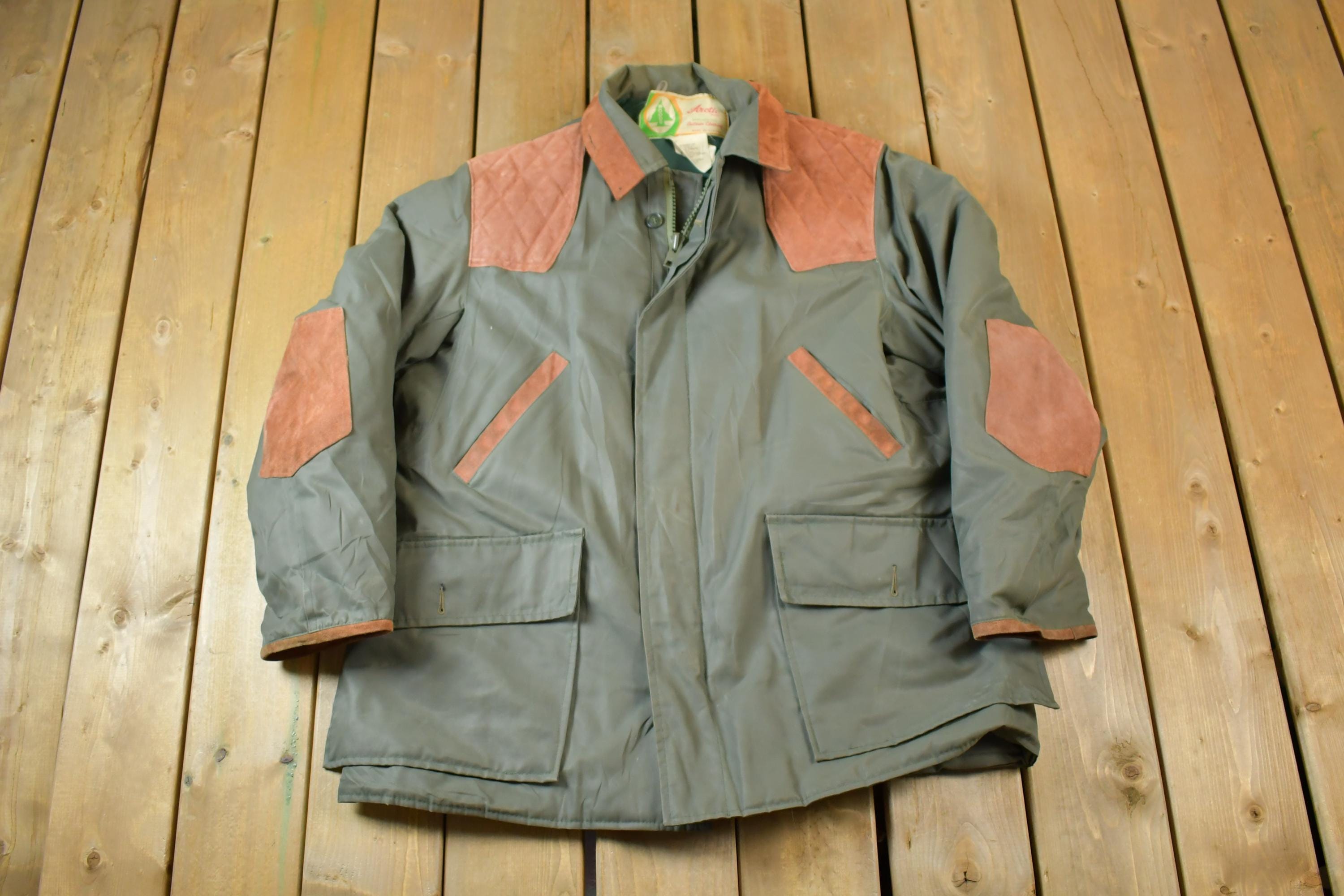 Vintage 1990s Woods Arctic Brand Down Insulated Puffer Jacket