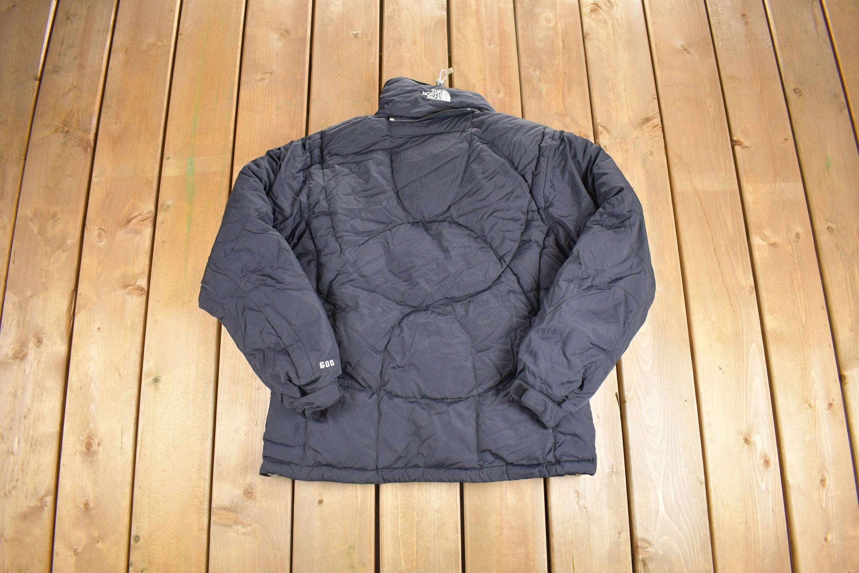 Vintage 1990s The North Face Women's Black Puffer Jacket